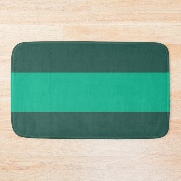 Item preview, Minimalist Three Tone Teal and Deep Forest Green Color Block designed and sold by pluielegere.