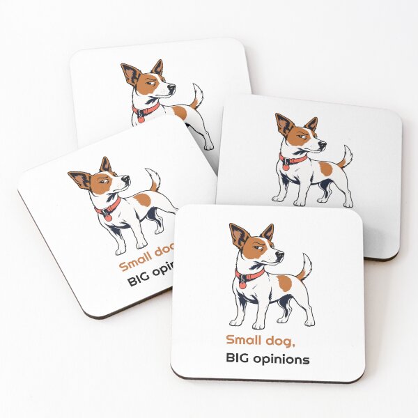 Item preview, Small Dog, Big Opinions Jack Russell  designed and sold by bluesquidink.