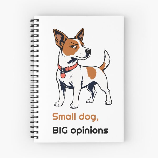Item preview, Small Dog, Big Opinions Jack Russell  designed and sold by bluesquidink.
