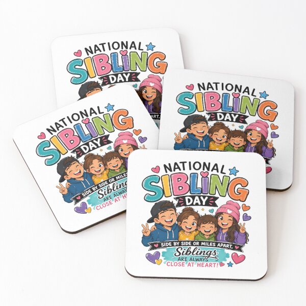 Item preview, National Sibling Day designed and sold by SilverlakeLove.