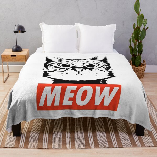 Item preview, Funny Cat Meow Graphic designed and sold by OlyvieArt.