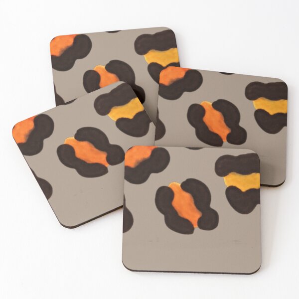 Item preview, Golden Brown Leopard Rosettes Wild Pattern designed and sold by annenambiro.
