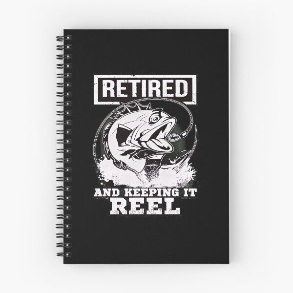 Item preview, Retired And Keeping It Reel Funny Fishing Retirement designed and sold by urbanywjscaggs.