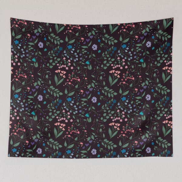 Item preview, Floral fiesta dark designed and sold by kororowanka.