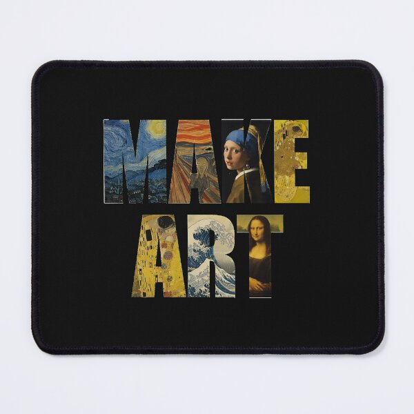 Item preview, Art History Inspired Lettered MAKE ART  designed and sold by DIANRHOLTZER.