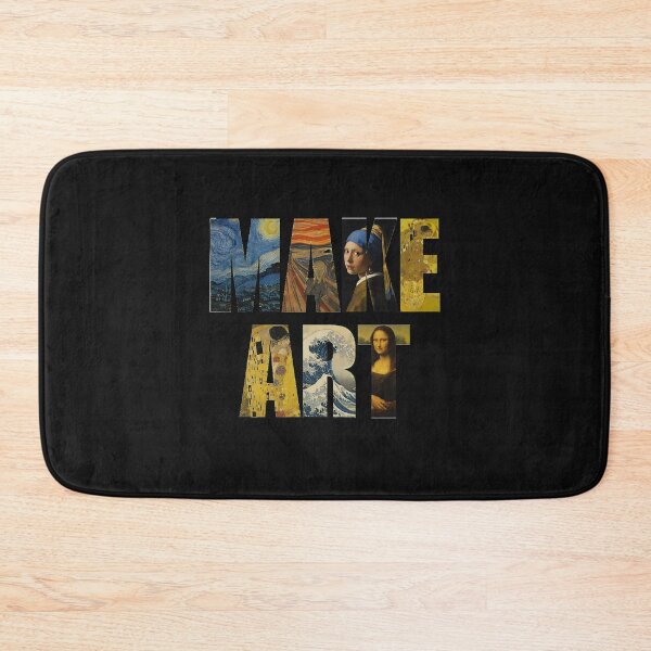 Item preview, Art History Inspired Lettered MAKE ART  designed and sold by DIANRHOLTZER.