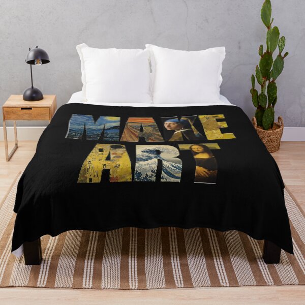 Item preview, Art History Inspired Lettered MAKE ART designed and sold by DIANRHOLTZER.