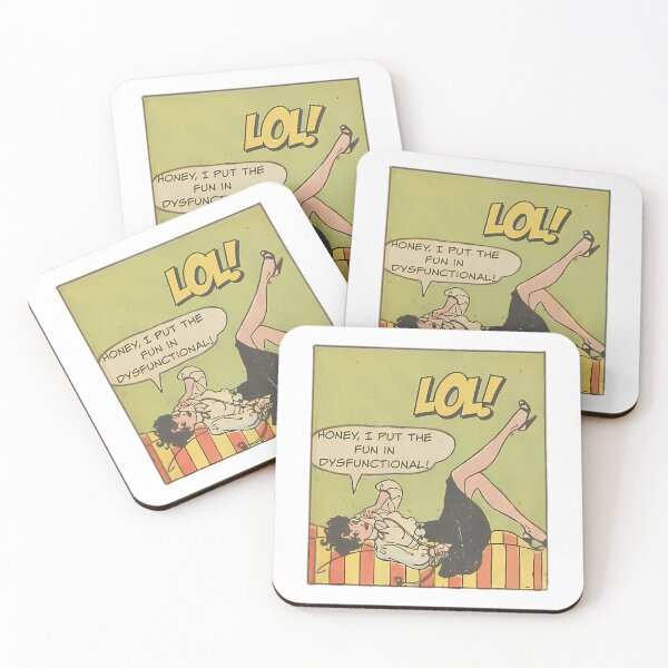 Item preview, Honey I Put The Fun In Dysfunctional - Office Humor designed and sold by PALMTREEfwi.