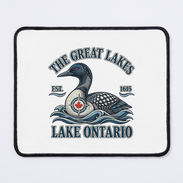 Item preview, The Great Lakes Lake Ontario Loon Vintage Canadian Nature Design designed and sold by YasuoShop.