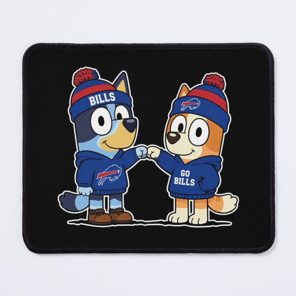 Item preview, Bluey Buffalo Bills Cute designed and sold by Polarfxdminded.