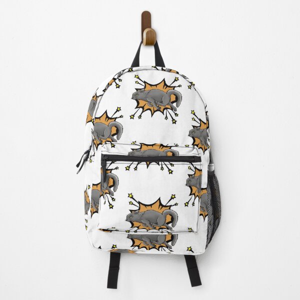 Item preview, Gray Cat Action Burst Pop Art Illustration designed and sold by OlyvieArt.