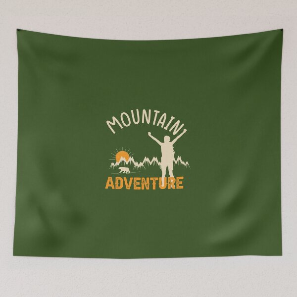 Item preview, Mountain Advebture, Hiking is my Love, Gifts for Mountain Lover designed and sold by MalwasBasket.