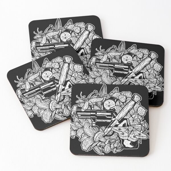 Item preview, Fireflies And Moths - Vintage designed and sold by ZedStoreDesigns.