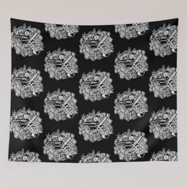 Item preview, Fireflies And Moths - Vintage designed and sold by ZedStoreDesigns.