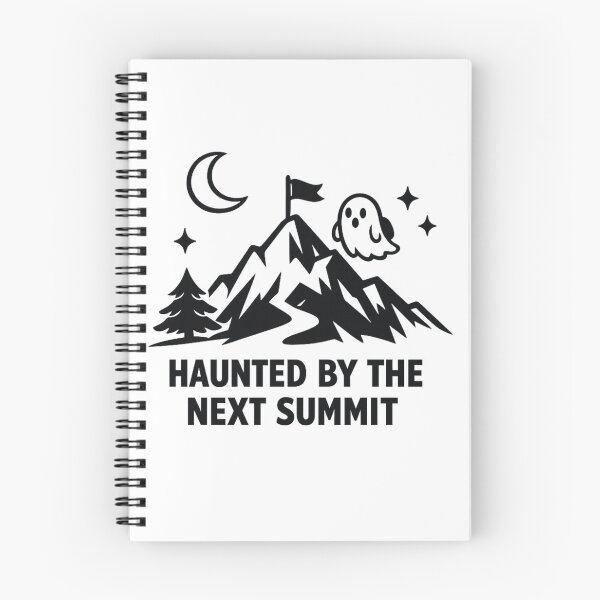 Item preview, Haunted by the Next Summit Ghostly Mountain Adventure Tee designed and sold by GabeMountainArt.