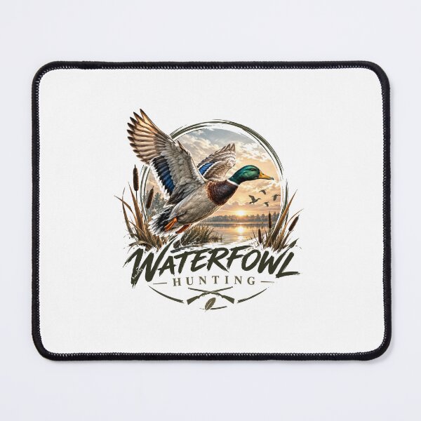 Item preview, Waterfowl Hunting Logo – Mallard Duck Emblem, Vintage Hunting Badge designed and sold by TammyHunterArt.