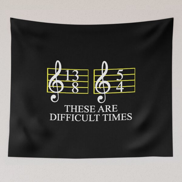 Item preview, These Are Difficult Times de These Are Difficult Times de These Are Difficult Times  designed and sold by schottbrandon.