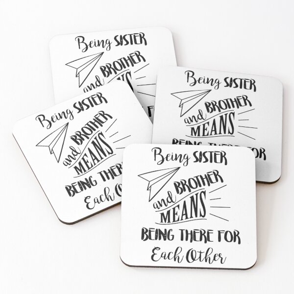 Item preview, Being Sister And Brother Means Being There For Each Other designed and sold by SilverlakeLove.