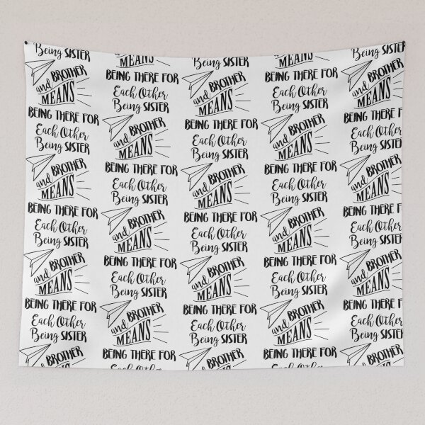 Item preview, Being Sister And Brother Means Being There For Each Other designed and sold by SilverlakeLove.