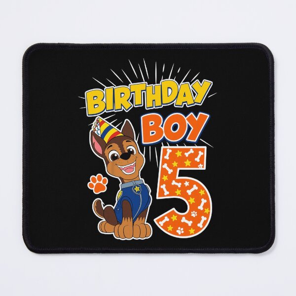 Item preview, Birthday Boy 5 Adventure Pup designed and sold by KasumiTakahashi.