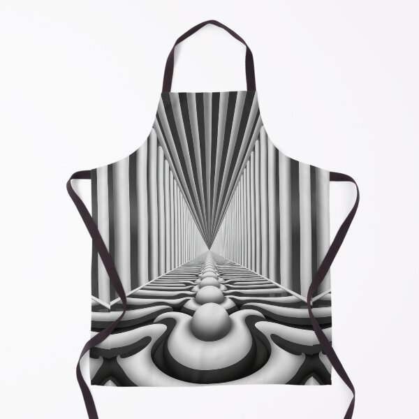Item preview, Opart Vanishing Point Geometric Pathway designed and sold by pinkal.