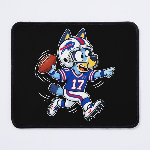 Item preview, Bluey Buffalo Bills Run Dog designed and sold by Polarfxdminded.