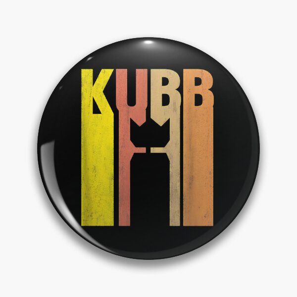 Item preview, Retro KUBB Word Art Vintage Design designed and sold by ballyyksjod.