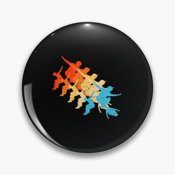 Item preview, Retro Martial Arts Silhouettes Action Vintage Style designed and sold by urbanywjscaggs.