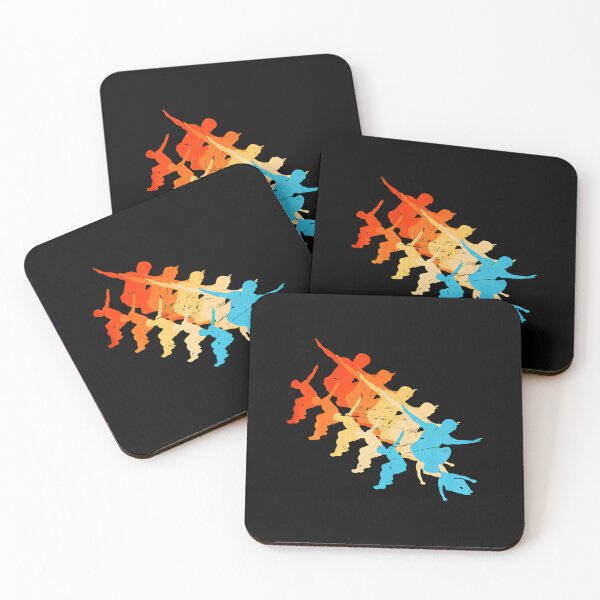 Item preview, Retro Martial Arts Silhouettes Action Vintage Style designed and sold by urbanywjscaggs.