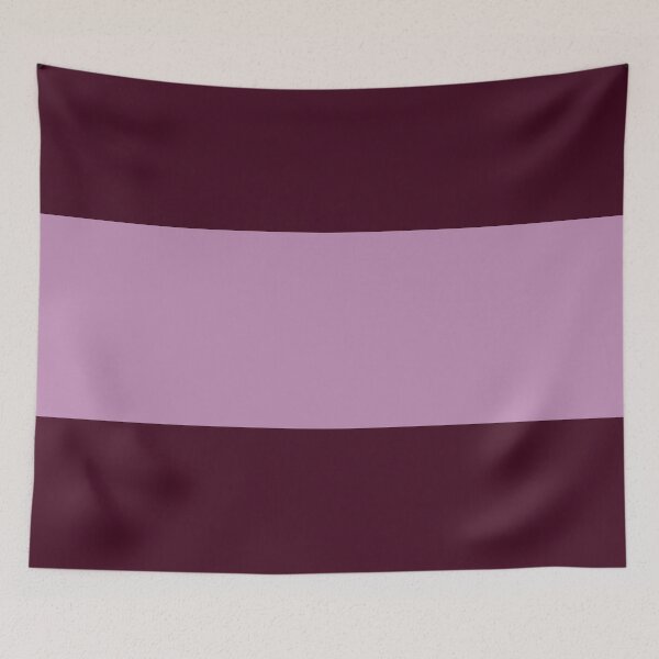 Item preview, Minimalist Three Tone Lavender and Deep Maroon Color Block designed and sold by pluielegere.