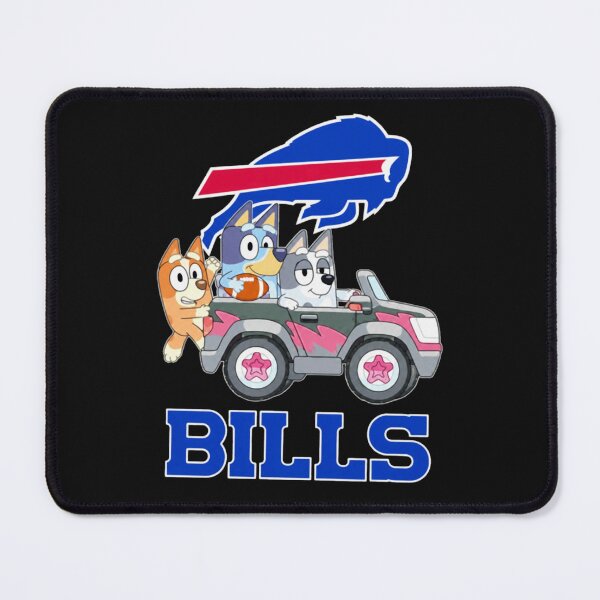 Item preview, Bluey Buffalo Bills Car Run designed and sold by Polarfxdminded.