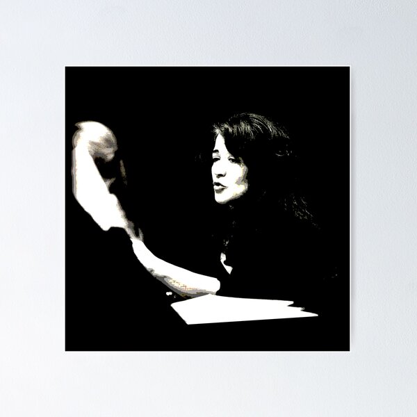 Vista previa del artículo con la obra «Martha Argerich», diseñado y vendido por conpassione.