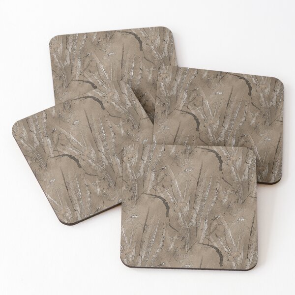 Item preview, Foliage Abstract in Monochromatic Brown  designed and sold by Artistestella.