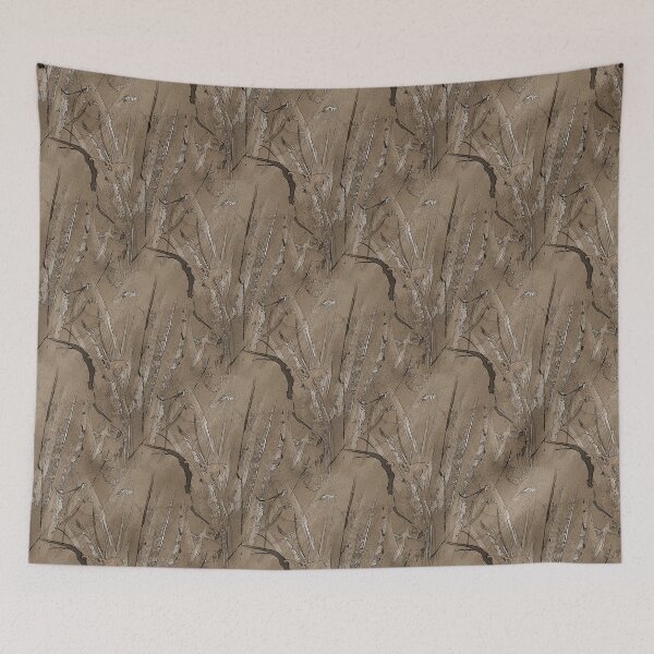 Item preview, Foliage Abstract in Monochromatic Brown  designed and sold by Artistestella.