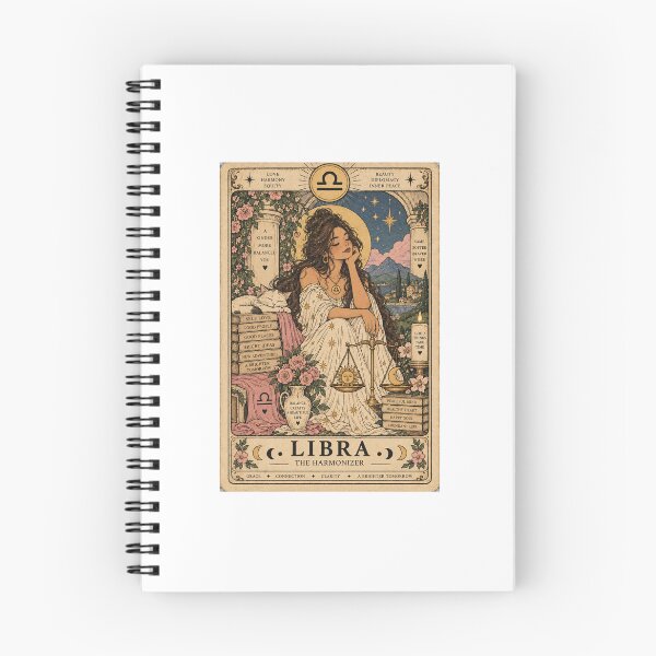 Item preview, Libra Tarot Card – The Harmonizer | Cute Vintage Zodiac Aesthetic designed and sold by Moon & Sun Tarot.