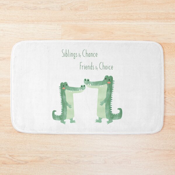 Item preview, Siblings By Chance Friends By Choice - Crocodile Siblings designed and sold by SilverlakeLove.