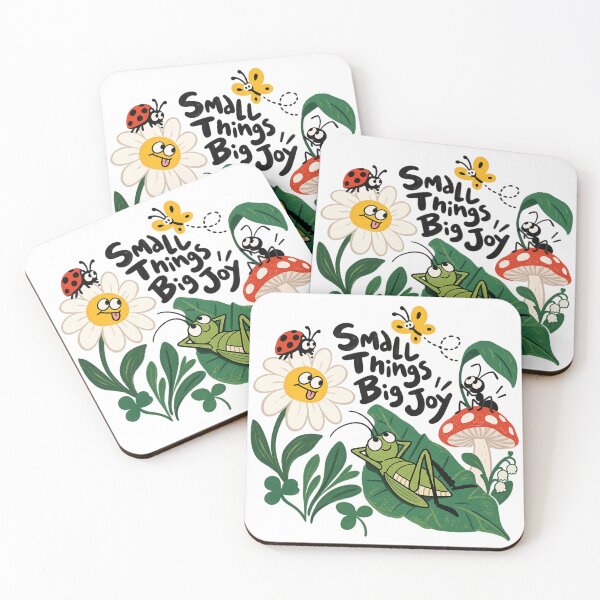 Item preview, Small Things Big Joy – Cheerful Garden Bug Friends designed and sold by zzz888.