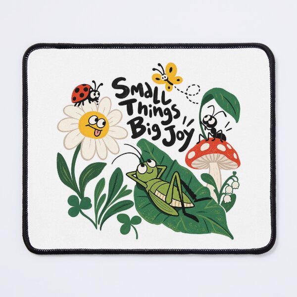 Item preview, Small Things Big Joy – Cheerful Garden Bug Friends designed and sold by zzz888.
