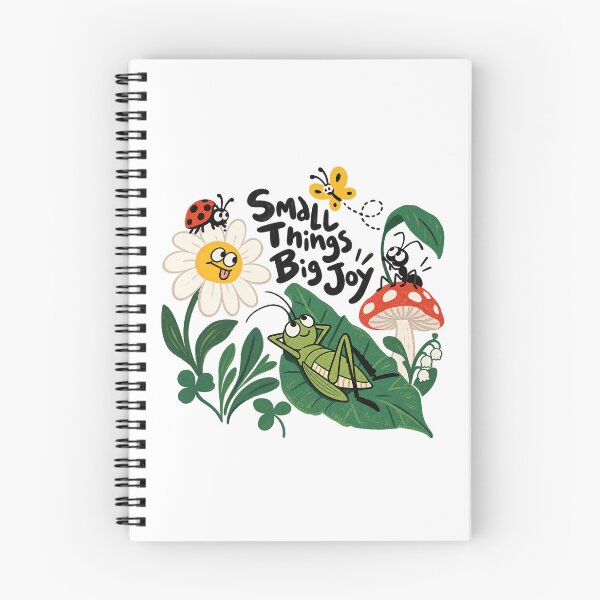 Item preview, Small Things Big Joy – Cheerful Garden Bug Friends designed and sold by zzz888.