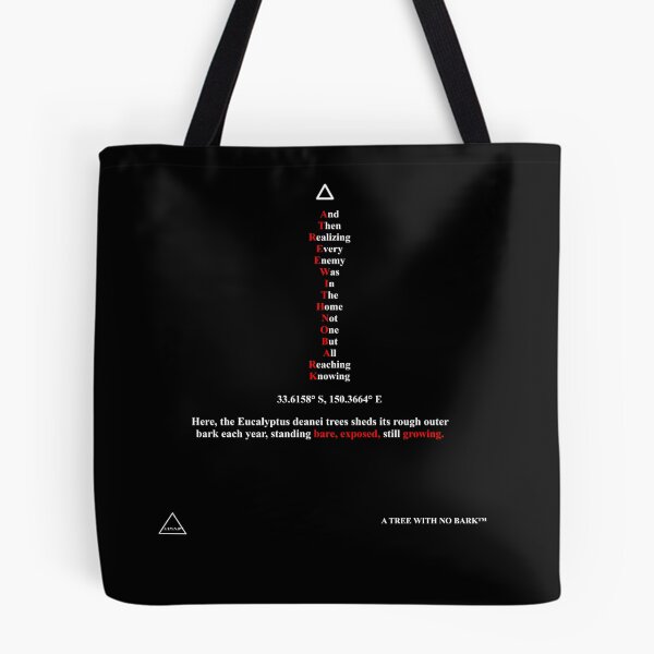 Item preview, A.T.W.N.B. Vertical Acronym Manifesto Streetwear designed and sold by ATreeWithNoBark.