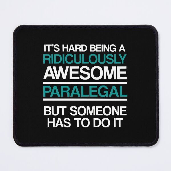 Item preview, Ridiculously Awesome Paralegal Humor Profession Saying designed and sold by banezhobeers.