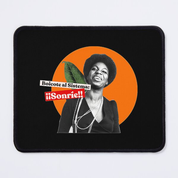 Item preview, Nina Simone Orange Circle Collage Design designed and sold by duffkebattclum.