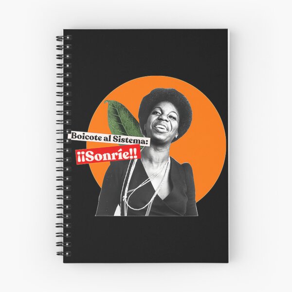 Item preview, Nina Simone Orange Circle Collage Design designed and sold by duffkebattclum.