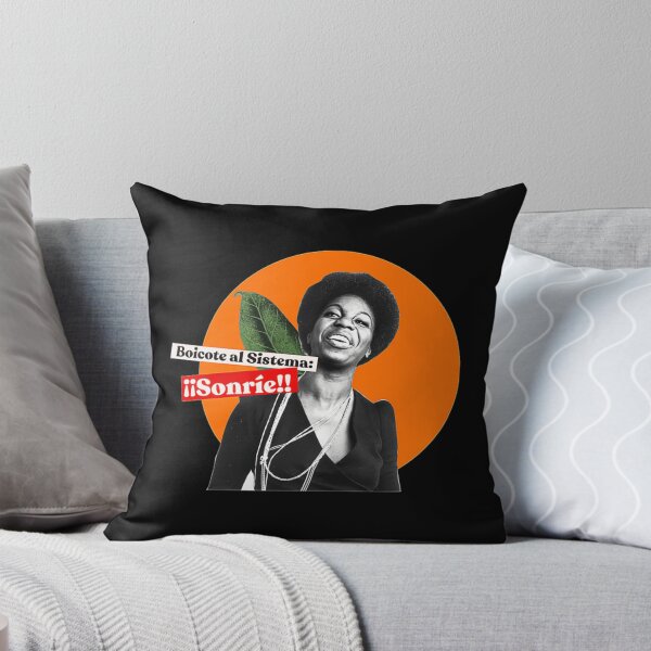 Item preview, Nina Simone Orange Circle Collage Design designed and sold by duffkebattclum.