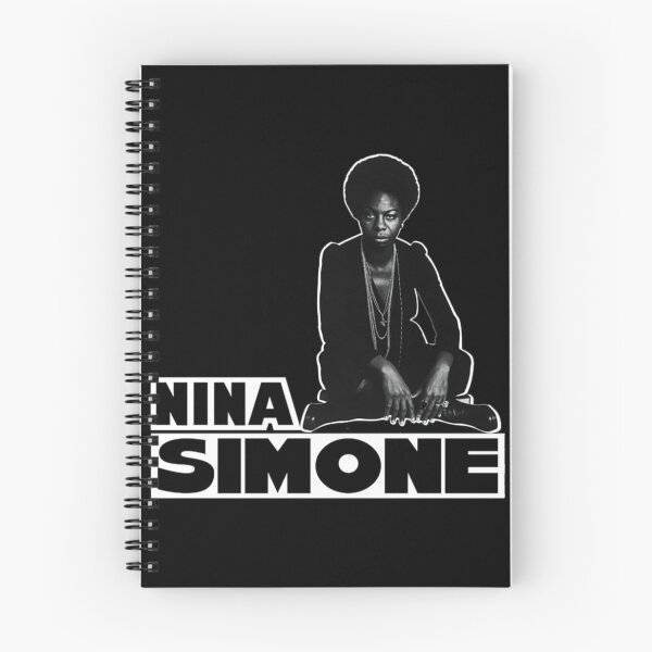 Item preview, Nina Simone Seated Monochrome Portrait Design designed and sold by duffkebattclum.