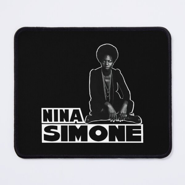 Item preview, Nina Simone Seated Monochrome Portrait Design designed and sold by duffkebattclum.