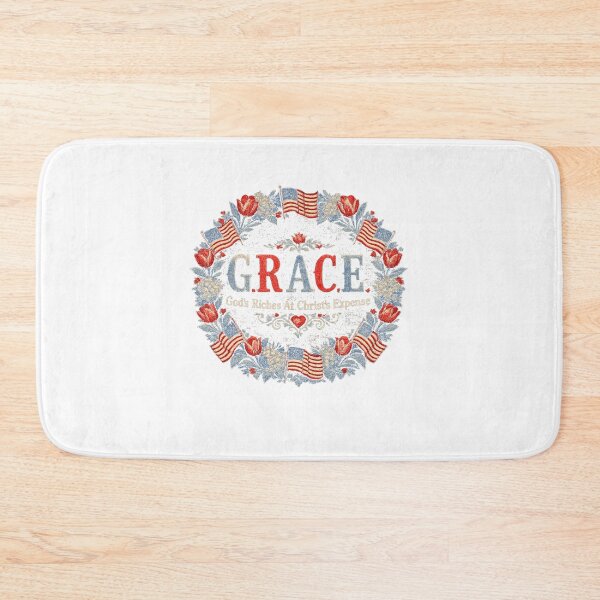 Item preview, GRACE God's Riches At Christ's Expense Christian Faith Patriotic Design designed and sold by YasuoShop.