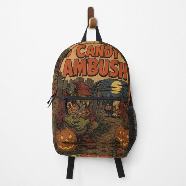 Item preview, Vintage Halloween Cover Art: Evil Goblin Candy Ambush designed and sold by bapupa.
