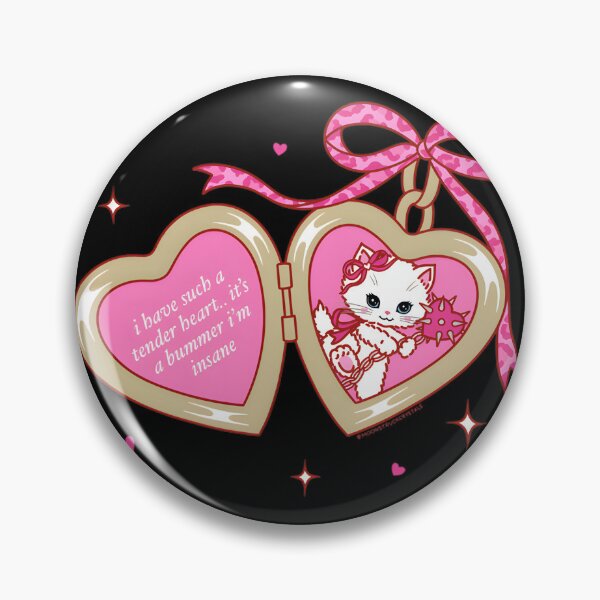 Item preview, Cute Kitty Heart Locket Cat Lover Gift | ⭐⭐⭐⭐⭐ designed and sold by satawis.
