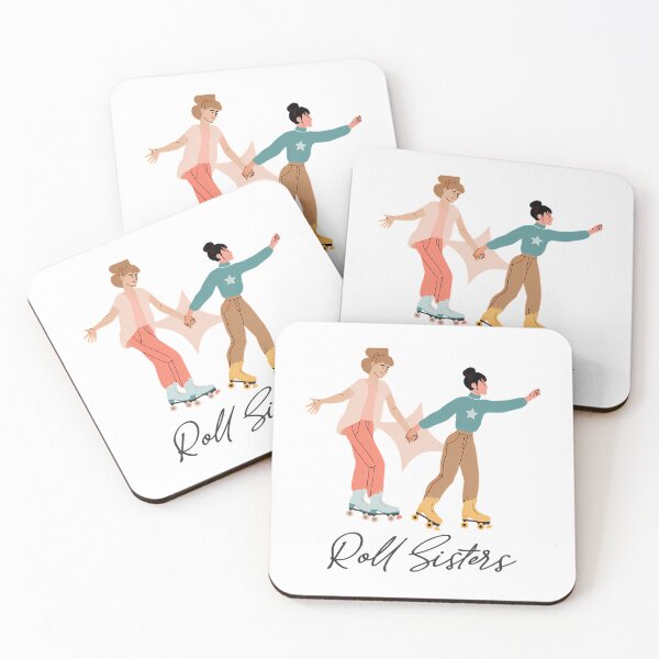 Item preview, Sisters Skating Sister Best Friend Design designed and sold by SilverlakeLove.
